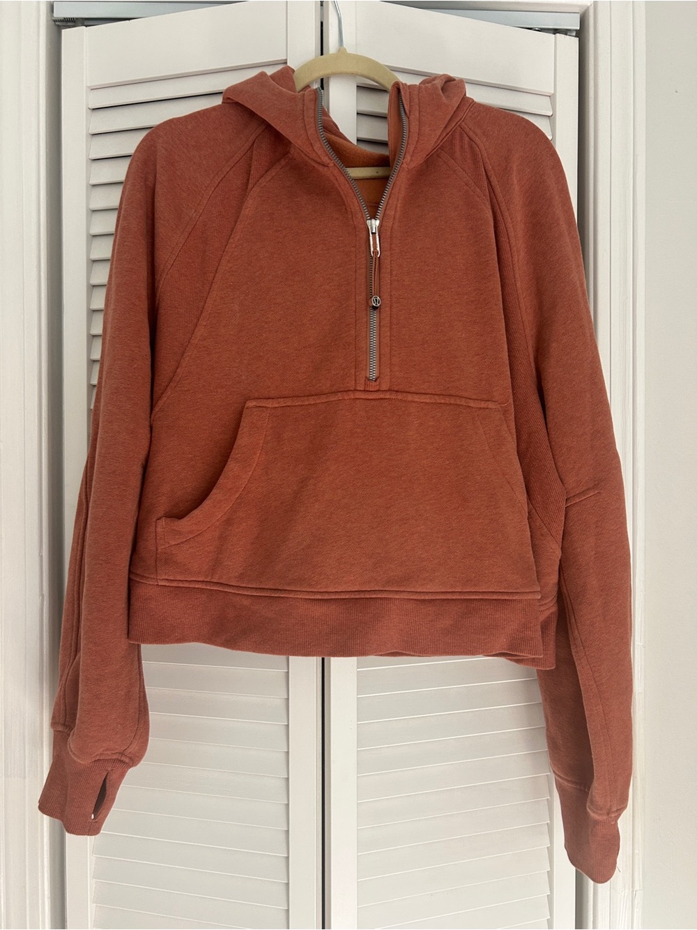 Lululemon Scuba Crop Half-Zip Hoodie XL/XXL
